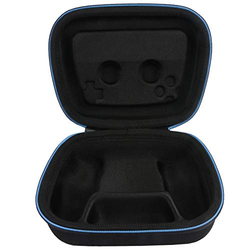 Baval Hard Case for Playstation 5 PS5 DualSense Wireless Controller | Protective Storage Box, Specifically Design for PS 5 Controller, Soft Velvet Lining, Customized Slots, Snug Fit, Black Case - color: Black Hard Case