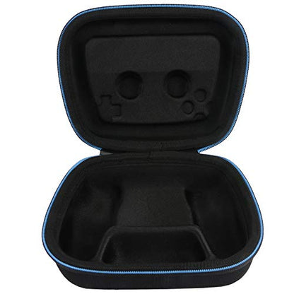 Baval Hard Case for Playstation 5 PS5 DualSense Wireless Controller | Protective Storage Box, Specifically Design for PS 5 Controller, Soft Velvet Lining, Customized Slots, Snug Fit, Black Case - color: Black Hard Case