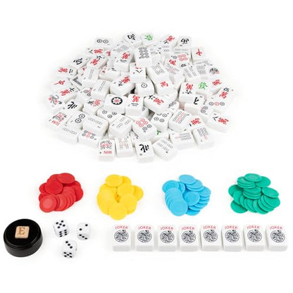 Spin Master Games, Mah Jong Classic Strategy Matching Tile Game, Trending ASMR Activity, as Seen on TikTok, for Kids, Teens, & Family, 1-4 Players, for Ages 8 & Up