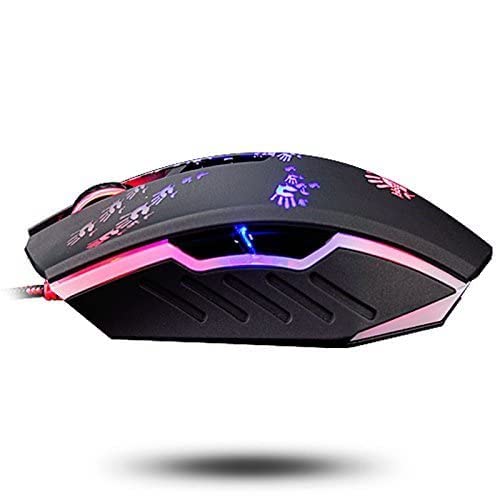 Bloody A60L Optical Gaming Mouse with Light Strike (LK) Switch & Scroll - Fully Programmable and Advance Macros (A60L) - color: A60L