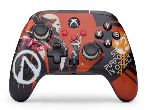 PowerA Wireless Controller for Xbox Series X|S - Borderlands SE, hall effect thumbsticks, low latency wireless, officially licensed, works with Xbox One and Windows 10/11 - color: Borderlands Special Edition