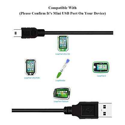 6FT Replacement Mini USB Cable Charger Charging Power Cord for Onetouch Verio Iq Meter ,PS3 Controller, MP3, Dash Cam, Garmin GPS,TI-84 Plus CE,TI 84 Plus C USB A to mini-B Data Transfer Cable & More - size: 6.6 Feet, style: 1-Pack