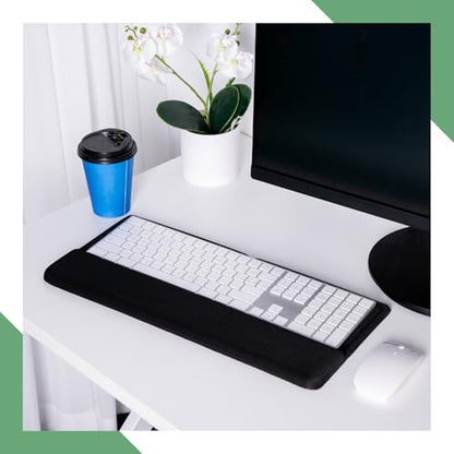 Weewooday Keyboard Wrist Rest for Pad Wrist Rest Stand Compatible with Wireless Keyboard with Numeric Keypad for Easy Typing(Compatible with Magic Keyboard 2 with Numeric Keypad, MQ052LL/A) - style: Compatible with Magic Keyboard 2 With Numeric Keypad, MQ
