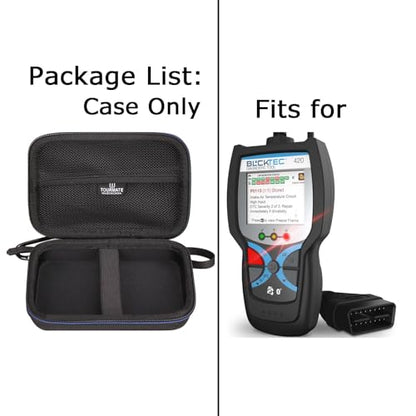 Tourmate Hard Storage Case for 420 Bluetooth OBD2 BLCKTEC Scanner Diagnostic Tool - Travel Case for Vehicle Code Reader for Car(Only Case)