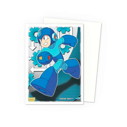 Dragon Shield | Matte Art Sleeves | 100 CT - Smooth & Tough Premium TCG Sleeves | Compatible with Pokemon, One Piece & Magic the Gathering | Mega Man Standard - color: Mega Man Standard