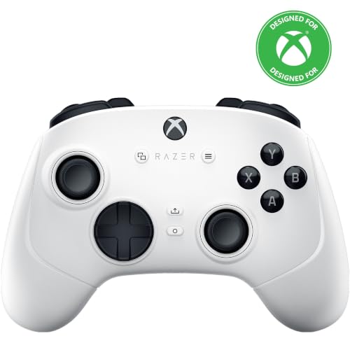 Razer Wolverine V3 Pro Wireless Gaming Controller: Licensed for Xbox Series X|S, Xbox One, Windows PC - 6 Remappable Buttons - Fast Triggers - Customizable Thumbsticks - Wired Tournament Mode - White - color: White
