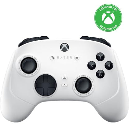 Razer Wolverine V3 Pro Wireless Gaming Controller: Licensed for Xbox Series X|S, Xbox One, Windows PC - 6 Remappable Buttons - Fast Triggers - Customizable Thumbsticks - Wired Tournament Mode - White - color: White