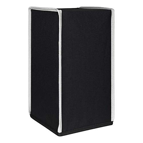 PlayVital Black Nylon Dust Cover for Xbox Series X Console, Soft Neat Lining Dust Guard, Anti Scratch Waterproof Cover Sleeve for Xbox Series X Console - Light Gray Trim - color: Light Gray Trim