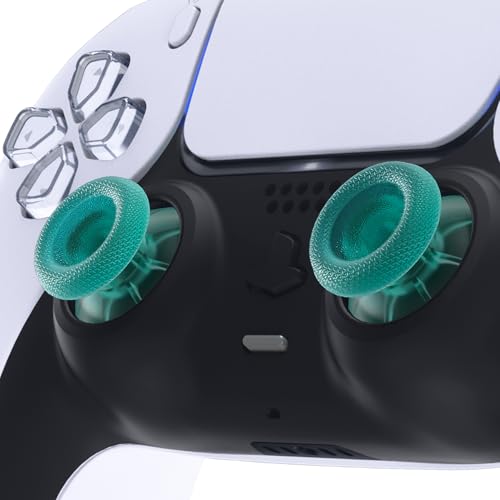 eXtremeRate Emerald Green Replacement Thumbsticks for PS5 Controller, Custom Analog Stick Joystick for PS4 Controller Universal - color: Emerald Green