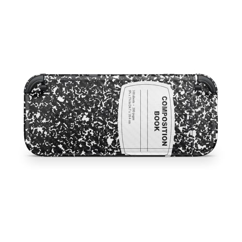 Carbon Fiber Gaming Skin Compatible with Nintendo Switch 2 Console Only - Composition Book - Premium 3M Vinyl Protective Wrap Decal Cover - Easy to Apply | Crafted in The USA by MightySkins