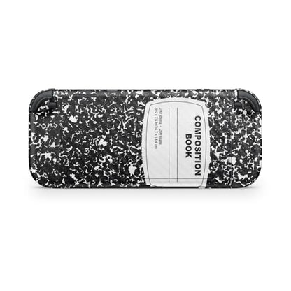 Carbon Fiber Gaming Skin Compatible with Nintendo Switch 2 Console Only - Composition Book - Premium 3M Vinyl Protective Wrap Decal Cover - Easy to Apply | Crafted in The USA by MightySkins