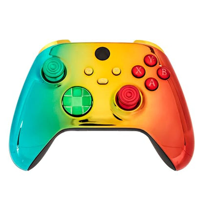 Crazy Controllerz Customz Series Custom Wireless Controller for Xbox One Series X S PC - Sunburst Design - color: XS SUNBURST