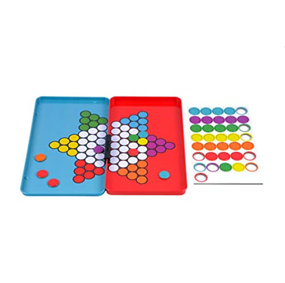 The Purple Cow- Magnetic, Lightweight, Travel Size Chinese Checkers Board Game for Kids and Adults. Classic Game with a Modern Twist. - color: Chinese Checkers