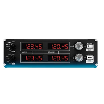 Logitech G USB Pro Flight Radio and Switch Panel Bundle