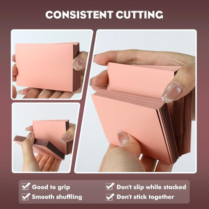 Peach Pink Dual Matte Card Sleeves, Katomula Card Sleeves for MTG, Standard Card Sleeve for MTG, PKM, Flesh & Blood - color: Peach Pink