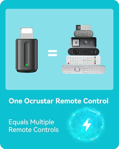 IR Blaster Universal Remote Controller for Lightning iPhone | IR Blaster for Lightning Iphone All in One Remote Controller for TV/AC/DVD for Samsung/Sony/Panasonic and More - size: for Lightning Plug iOS