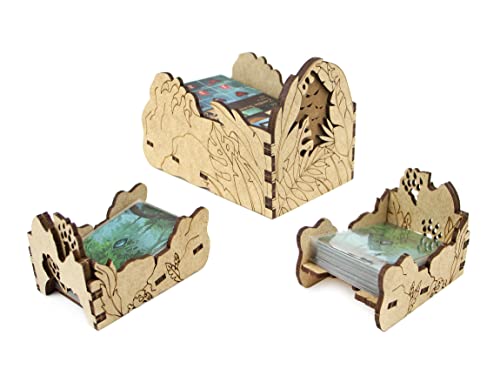 TowerRex Organizer for Sleeping Gods and Tides of Ruin Expansion, Storage Insert for Board Game, Accessories Upgrade