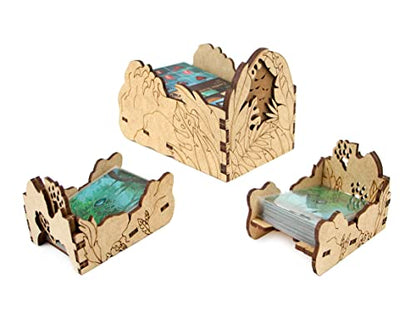 TowerRex Organizer for Sleeping Gods and Tides of Ruin Expansion, Storage Insert for Board Game, Accessories Upgrade