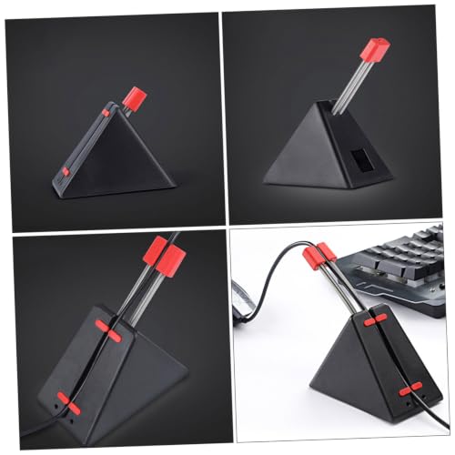 DOITOOL Mouse Cable Holder for Gaming Adjustable Mouse Cable Organizer Nonslip Suitable for Home and Office Use