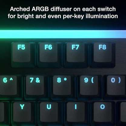 be quiet! Light Mount Linear, Gaming Keyboard, Mechanical Silent Switches | Hot-Swappable Silent Switches, Triple-layered dampening, 3D Media Wheel, PBT Double-Shot Keycaps, ARGB, Programmable Keys - style: Light Mount Linear
