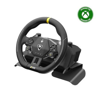 Turtle Beach Racer Wireless Racing Wheel System Officially Licensed for Xbox Series X|S & Xbox One and Windows PCs – Complete Design, Reliable Wireless Connection, up to 30Hr Battery– Black - style: Wireless Racing Wheel