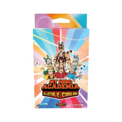 My Hero Academia Collectible Card Game Deck-Loadable Content Series 3 Wild Wild Pussycats | Trading Card Game for Adults & Teens | Ages 14+ | 2 Players | Avg. Playtime 20-30 Mins | Made by Jasco Games