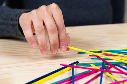 Pressman Giant Pick Up Sticks - color: Yellow