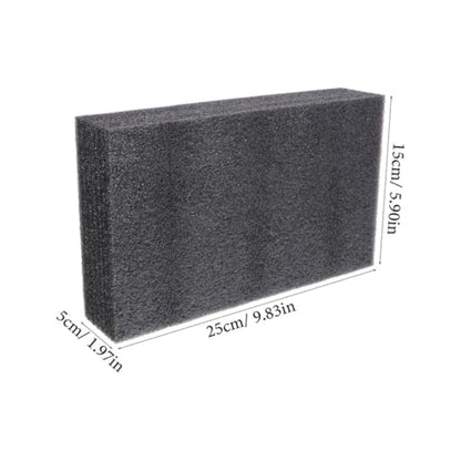 SHERCHPRY 2pcs Black Epe Foam Sheets for Packaging Foam Insert with Protective Lining and Tear Resistance for Storage and Crafts Padding