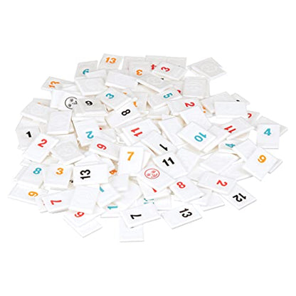 Rummikub Six Player Edition - The Classic Rummy Tile Game - More Tiles and More Players for More Fun! by Pressman , Blue