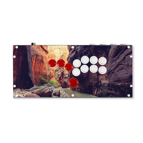 Gaming Skin Compatible with Hit Box (PS4/PC) - The Narrows - Premium 3M Vinyl Protective Wrap Decal Cover - Easy to Apply | Crafted in The USA by MightySkins - color: The Narrows