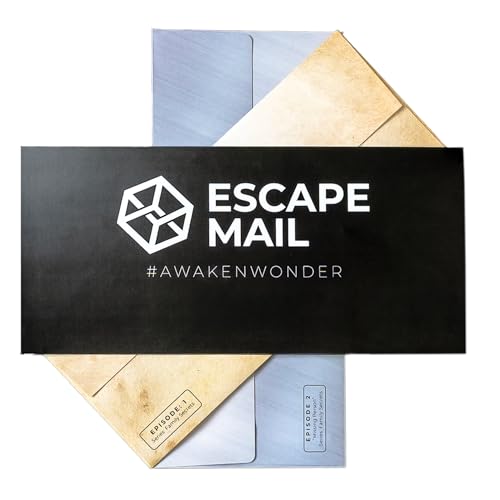 Escape Mail: Starter Bundle - Episodes 1 & 2 [2nd Edition]. Gripping Escape Room Game in an Envelope, Immersive Storyline The Family Will Love Or for Date Night, Age 10+ - style: Episodes 1 & 2