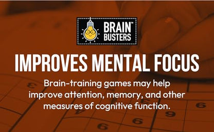Ultimate Mind Games Pocket Puzzles (Brain Busters) 100+ Word Searches, Sudoku, Logic Puzzles, and More - Concealed Spiral