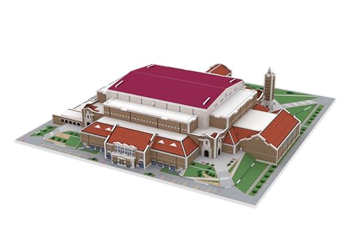 Pro Lion 3D Jigsaw Puzzle of Texas Tech Red Raiders Basketball Stadium - 81 Pieces | 2 Hour Build Time | Home of Texas Tech Basketball Team | NCAA Basketball Gifts for Boys, Men & Kids Aged 8 & Up - style: Home of Texas Tech Basketball team