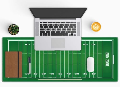 Desk Mat, Large Desk Pad Large Mouse Pad Cute Desk Accessories Home Office Essentials XL Desk Mat Desk Pad Mat for Keyboard Mouse Desk Pads On Top of Desks Computer American Football Field - color: American Football Field