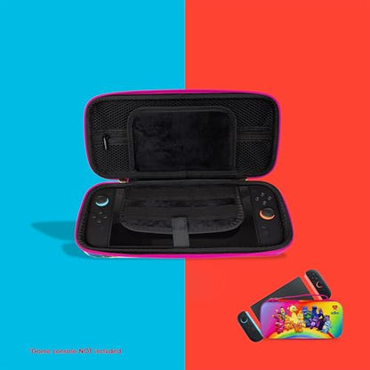 Sonix Carrying Case for Nintendo Switch 2, Switch 1, Lite, OLED, Protective Travel Case with Game Cartridge Storage | Care Bears x Sesame Street - color: Care Bears x Sesame Street