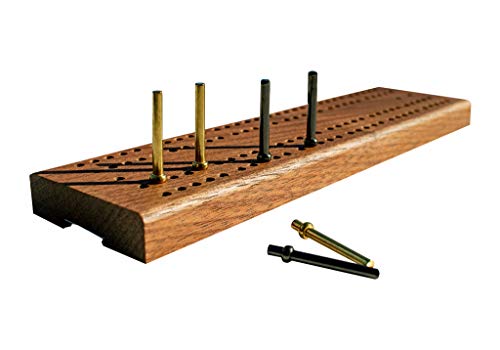 Alex Cramer 'Cabin Club' Classic Domino Set with Black Walnut Case - Premium Quality 28 Indestructible Double Six Dominoes (Double 6 Dominos Set)