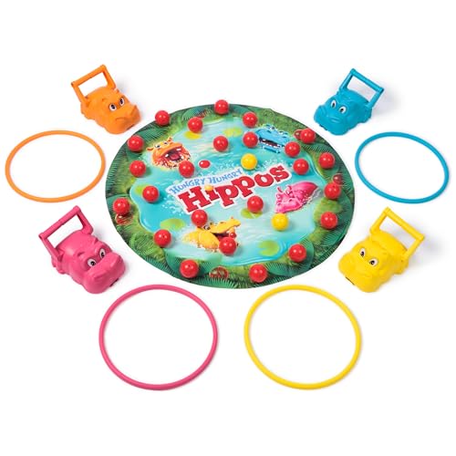 Spin Master Games Hungry Hungry Hippos Giant Edition Board Game - style: Hungry Hungry Hippos