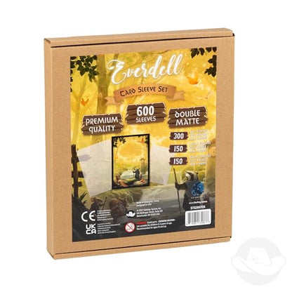 Starling Games Everdell Card Sleeve Set, Standard & Mini Sizes | Starling Games Everdell card sleeves; custom sleeves for base game & expansions; standard & mini sizes