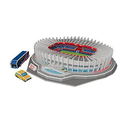 Classic Football Stadium Puzzle,3D Puzzle Soccer Club Venues,3D Paper Model Building Puzzle Kit, Soccer Stadium Souvenir Gift,Handmade Puzzle Ornaments，Cardboard Model (PARC des Princes) - color: Parc Des Princes