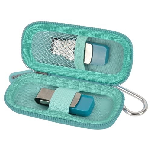 USB Flash Drive Case, SD Card/Thumb Drive/Memory Cards Holder, Bag Only | SDXC/SDHC Storage, Electronic Accessories Organizer for SanDisk / for Samsung, for Students/IT/Office/School/Travel, Mint - color: Mint