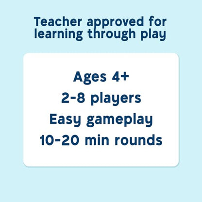 Junior Storyteller, Conversation Card Game for Kids 4-8, Speech Therapy Toy | Fun Learning Activity & Educational Game for Kids, Speech Therapy Resource, Special Education & Preschool Classroom Must Have