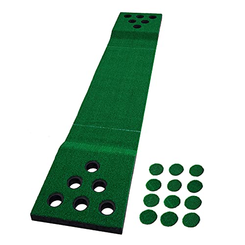 MD Sports Big Sky Putting Green Golf Training Games Pong Style, Perfect for Golf Game Practice - style: 8 Ft. Golf Putting Game