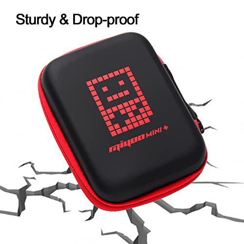 Hard Portable Travel Case for Miyoo Mini Plus Handheld Game Console, EVA Bag for Miyoo 3.5 inch Portable Game Console Accessories All in One Travel Storage Case