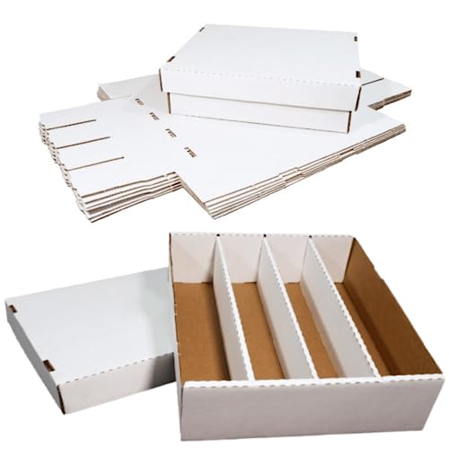 6-Pack • Monster 3200-count • Woodhaven Trading Firm Brand Trading/Gaming Card Storage Box (6)