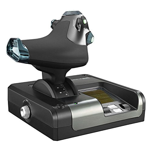 Logitech G Saitek X52 Pro 비행 제어 시스템 - 블랙/실버