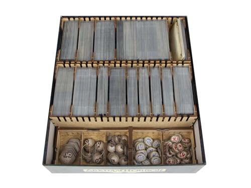 TowerRex Board Game Organizer for Arkham Horror LCG Revised, Arkham Horror LCG Revised Insert, Upgrade Accessories