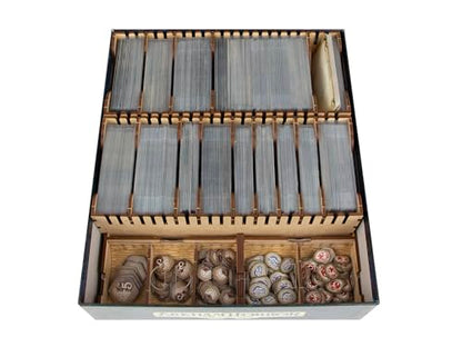 TowerRex Board Game Organizer for Arkham Horror LCG Revised, Arkham Horror LCG Revised Insert, Upgrade Accessories