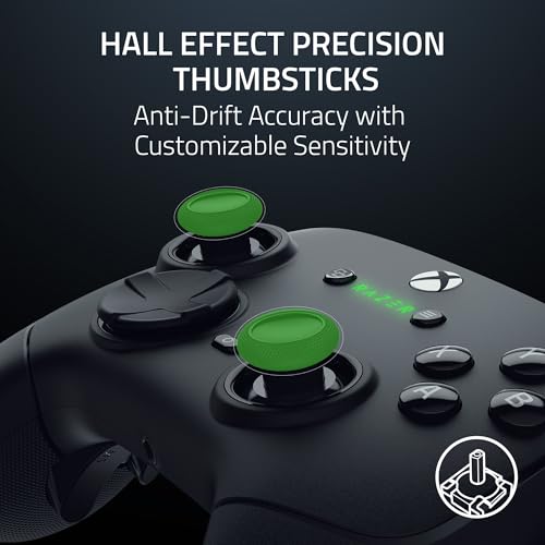 Razer Wolverine V3 Pro Wireless Gaming Controller: Licensed for Xbox Series X|S, Xbox One, Windows PC - 6 Remappable Buttons - Fast Triggers - Customizable Thumbsticks - Wired Tournament Mode - Black - color: Black