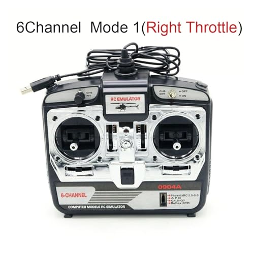 6CH 8CH RC Flight Simulator Controller for G7 Phoenix 5.0 XTR