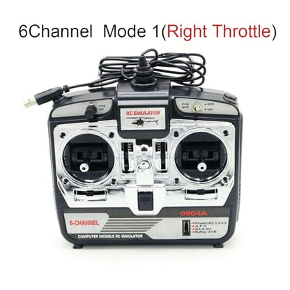 6CH 8CH RC Flight Simulator Controller for G7 Phoenix 5.0 XTR